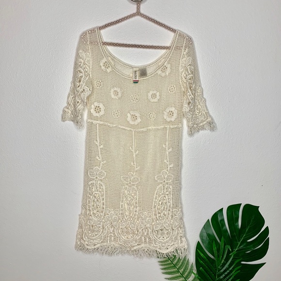 Boho beach cover up - Picture 2 of 4